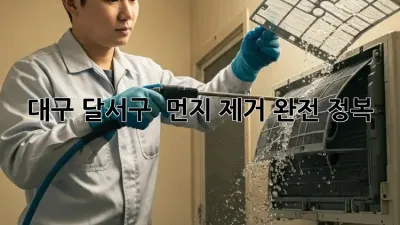 대구 달서구 🚗 먼지 제거 완전 정복! ✨